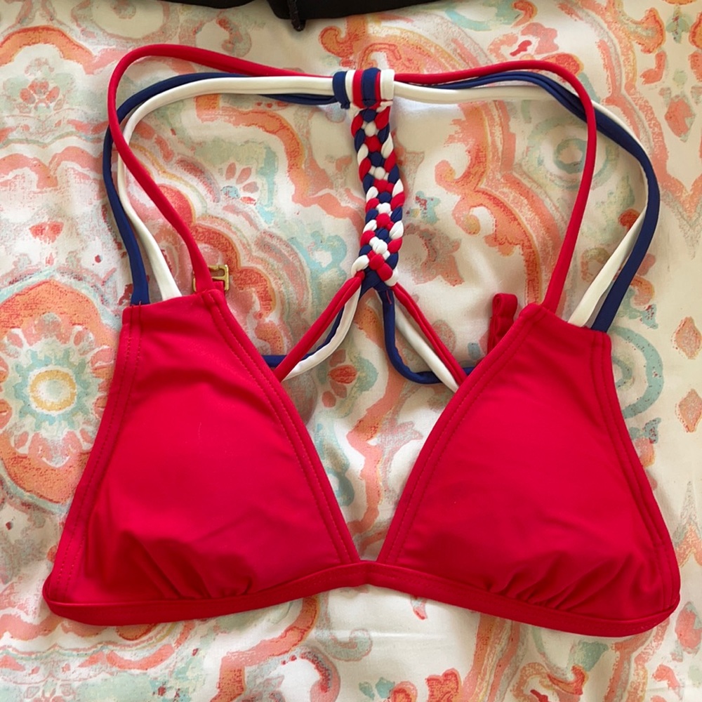 Endless Sun Red white and blue bathing suit